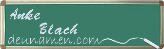 Anke Blach Visitenkarte